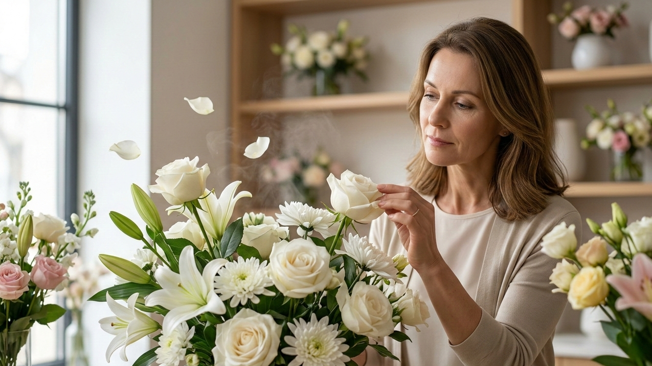 Qual flor usar para homenagem de velório em Curitiba?